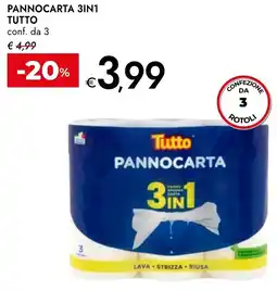 Bennet Pannocarta 3in1 TUTTO offerta