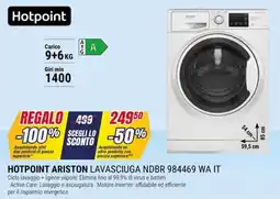 Trony HOTPOINT ARISTON LAVASCIUGA NDBR 984469 WA IT offerta