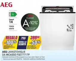 Trony AEG LAVASTOVIGLIE DA INCASSO FSE77717P offerta