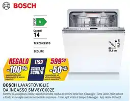Trony BOSCH LAVASTOVIGLIE DA INCASSO SMV8YCX02E offerta