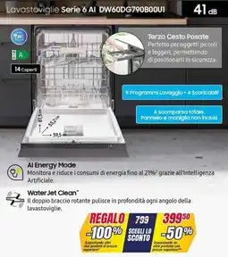 Trony Lavastoviglie Serie 6 AI DW60DG790B00U1 offerta