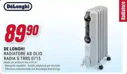 Trony DE LONGHI RADIATORE AD OLIO RADIA S TRRS 0715 offerta