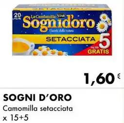 Iper Tosano SOGNI D'ORO Camomilla setacciata offerta