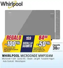 Trony WHIRLPOOL MICROONDE MWP304M offerta