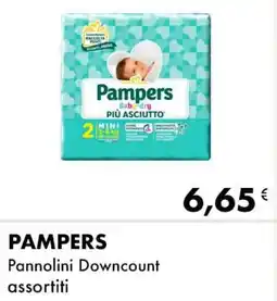 Iper Tosano PAMPERS Pannolini Downcount offerta