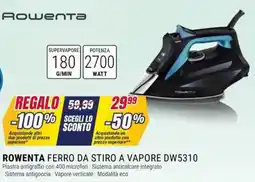 Trony ROWENTA FERRO DA STIRO A VAPORE DW5310 offerta