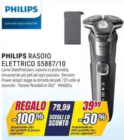Trony PHILIPS RASOIO ELETTRICO S5887/10 offerta