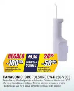 Trony PANASONIC IDROPULSORE EW-DJ26-V303 offerta