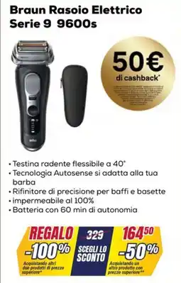 Trony Braun Rasoio Elettrico Serie 9 9600s offerta