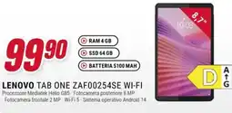 Trony LENOVO TAB ONE ZAF00254SE WI-FI offerta