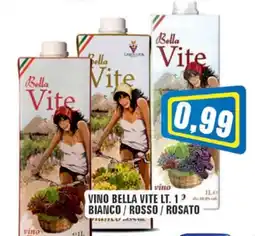 Punto Vigas Vino bella vite bianco/rosso/rosato offerta