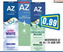 Punto Vigas Dentifrico AZ offerta