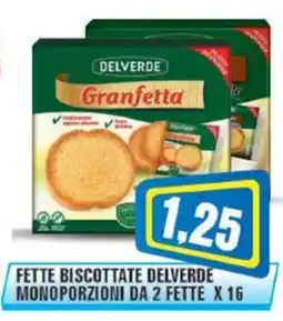 Punto Vigas Fette biscottate DELVERDE offerta