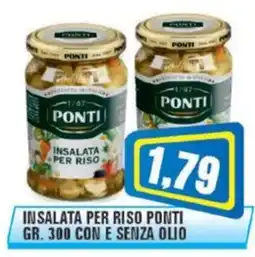 Punto Vigas Insalata per riso ponti con e senza olio offerta