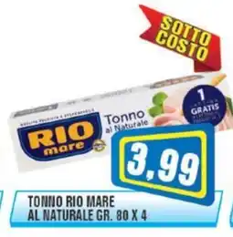 Punto Vigas Tonno rio mare al naturale offerta