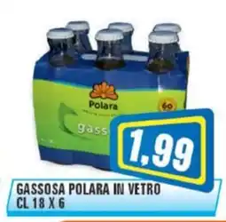 Punto Vigas Gassosa polara in vetro offerta