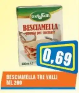 Punto Vigas Besciamella TRE VALLI offerta
