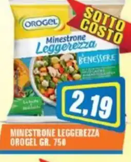 Punto Vigas Minestrone leggerezza OROGEL offerta
