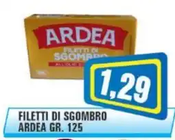 Punto Vigas Filetti di sgombro ARDEA offerta