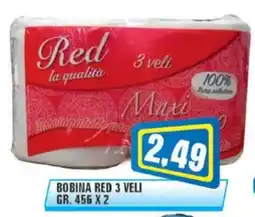 Punto Vigas Bobina red 3 veli offerta