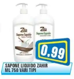 Punto Vigas Sapone liquido ZAHIR offerta