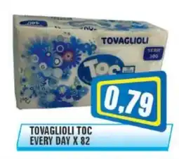 Punto Vigas Tovaglioli toc every day x 82 offerta