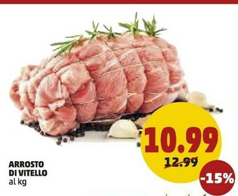 PENNY Arrosto di vitello offerta