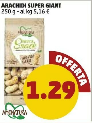 PENNY Amonatura arachidi super giant offerta