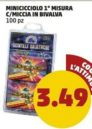 PENNY Minicicciolo misura c miccia in bivalva offerta