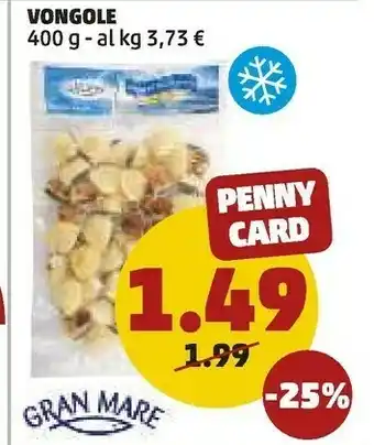 PENNY Vongole 400 g offerta