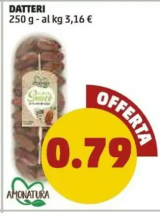 PENNY Amonatura datteri offerta