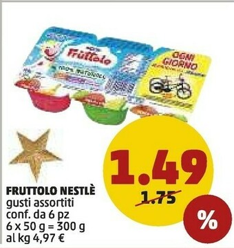 PENNY Nestlè - fruttolo 300 g(ml) offerta
