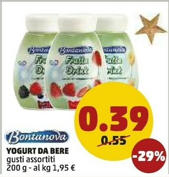 PENNY Yogurt da bere offerta