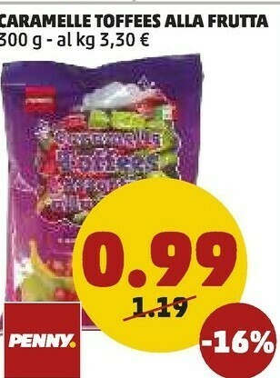 PENNY Caramelle offerta