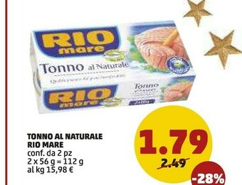 PENNY Tonno al naturale 112 g offerta