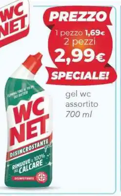 Acqua & Sapone WC Net Disincrostante gel offerta