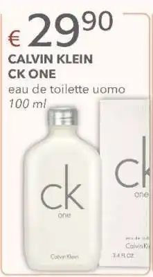 Acqua & Sapone CALVIN KLEIN CK ONE offerta