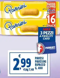 Sigma Pavesi pavesini bipacco offerta
