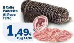 Sigma Il Colle Pancetta Al Pepe l'etto offerta