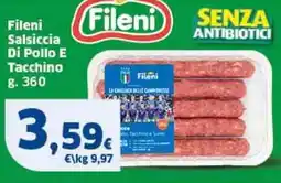 Sigma Fileni Salsiccia Di Pollo E Tacchino offerta