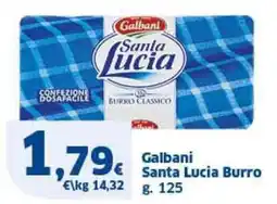 Sigma Galbani Santa Lucia Burro offerta