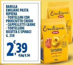 Sigma Barilla emiliane pasta ripiena offerta