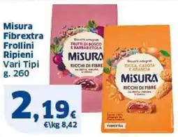 Sigma Misura Fibrextra Frollini Ripieni offerta