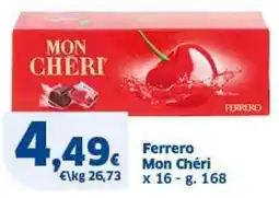 Sigma Ferrero Mon Cheri X 16 offerta