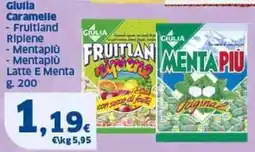 Sigma Giulia caramelle Fruitland Ripiene offerta
