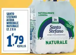 Sigma Santo stefano acqua minerale naturale offerta