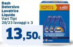 Sigma Dash Detersivo Lavatrice Liquido offerta