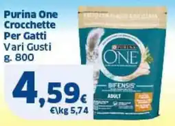 Sigma Purina One Crocchette Per Gatti offerta