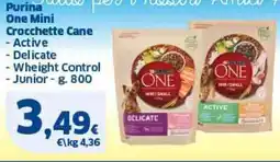 Sigma Purina One Mini Crocchette Cane offerta