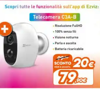 Expert Telecamera C3A-B offerta